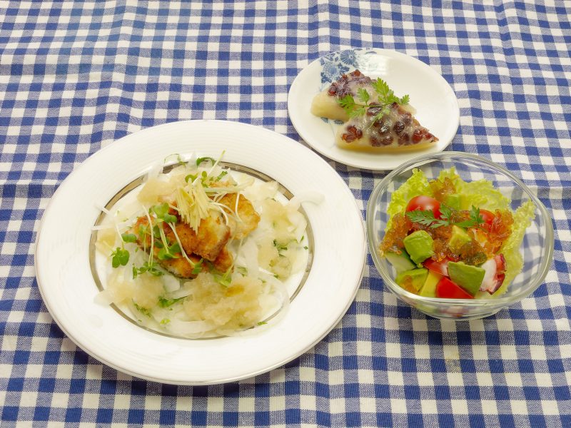 初夏を楽しみましょう（和風料理）