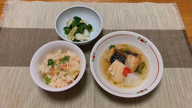 春を感じる和風料理